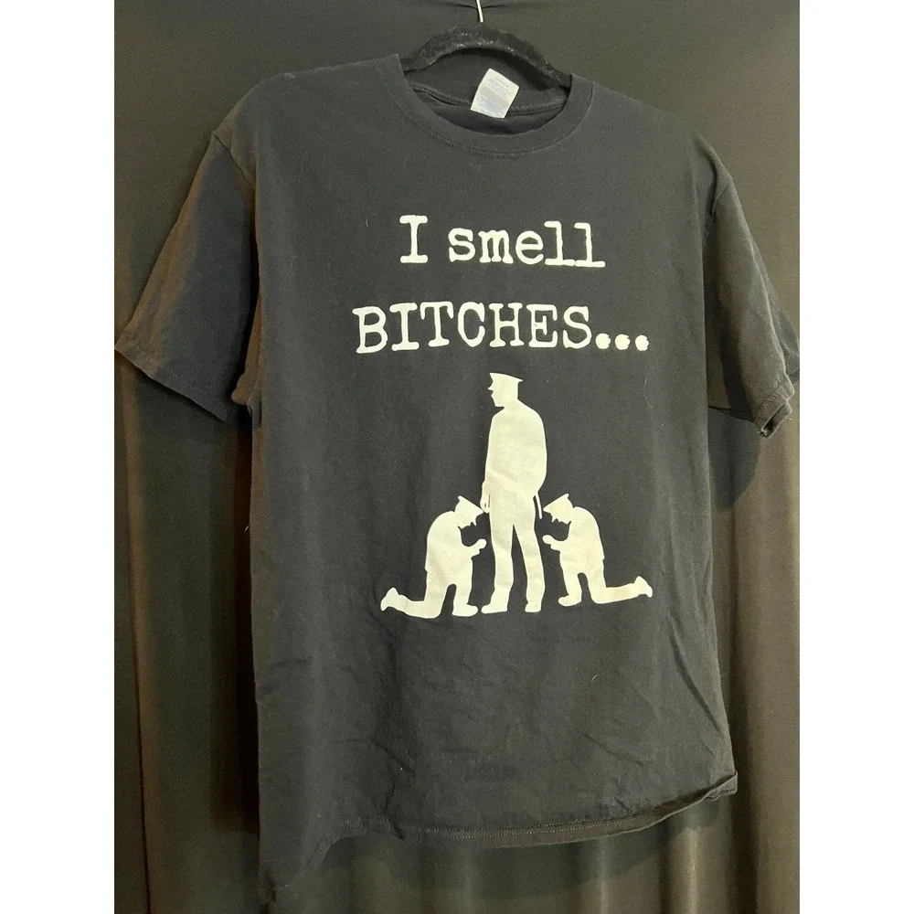 Men's Anti-Police Activist T Shirt Size L - Picture 2 of 6